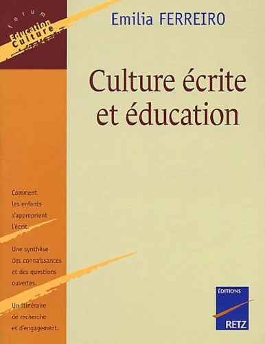Livrenpoche : Iad - culture écrite et educat - Emilia Ferreiro - Livre