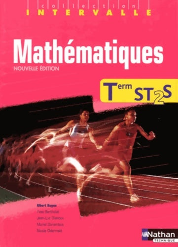 Livrenpoche : Mathématiques - Terminale ST2S - Albert Hugon - Livre