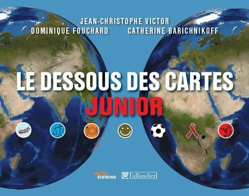 Livrenpoche : Le dessous des cartes junior - Jean-Christophe Victor - Livre