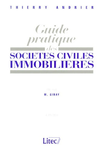 Livrenpoche : Sociétés civiles immobilières 4e édition - Thierry Andrier - Livre