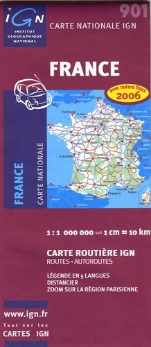 Livrenpoche : Carte France 2006 1 : 1 000 - Sylvie Chalaye - Livre