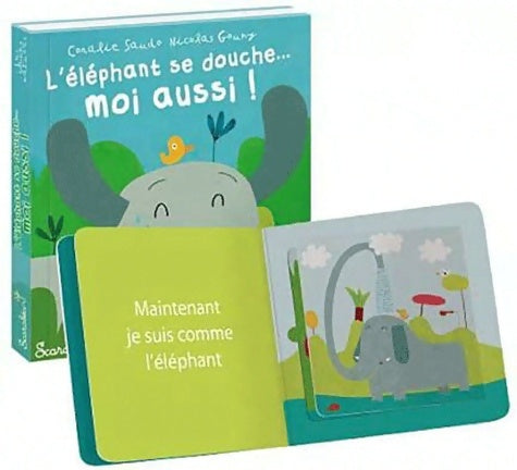 Livrenpoche : L'éléphant se douche... Moi aussi ! - Coralie Saudo - Livre