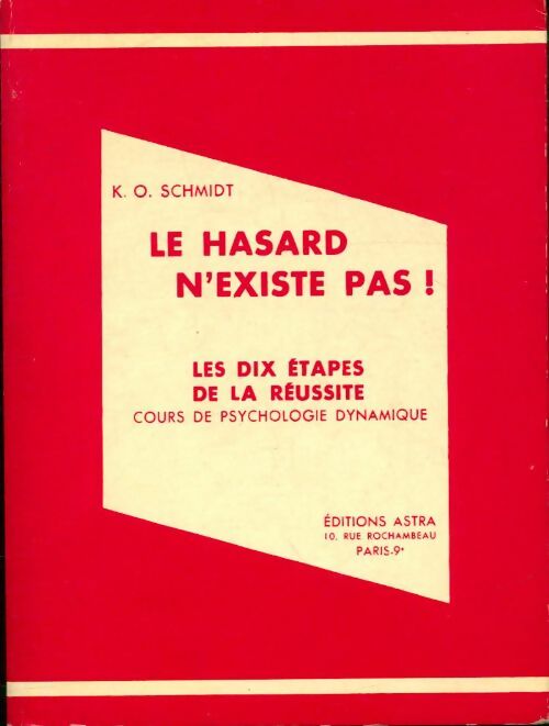 Livrenpoche : Le hasard n'existe pas - K.O. Schmidt - Livre