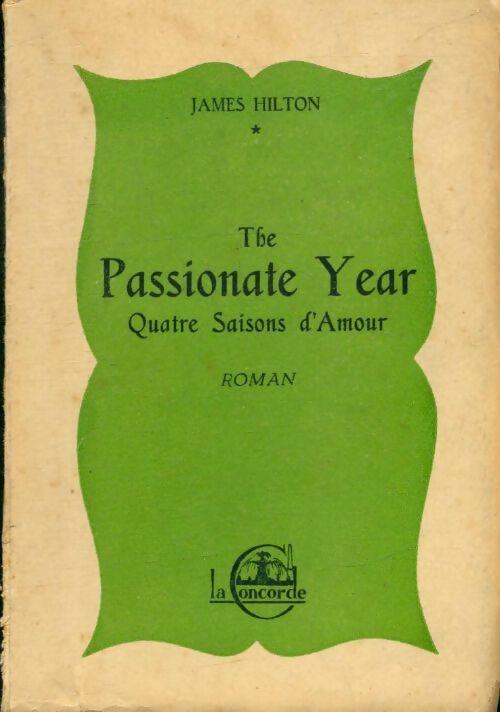 Livrenpoche : The passionate year - James Hilton - Livre