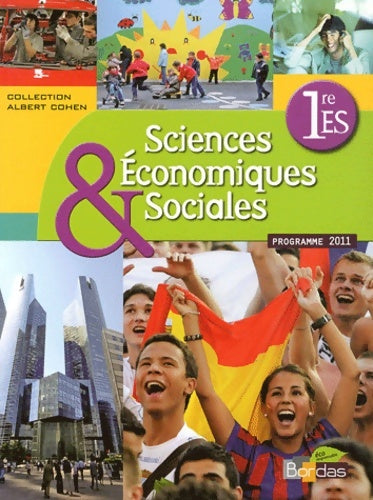 Livrenpoche : Sciences économiques & sociales 1ère ES - Albert Cohen - Livre
