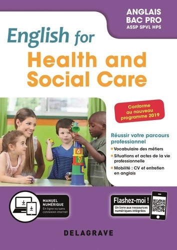 Livrenpoche : English for health and social care Anglais bac pro. Pochette élève : Filières services à la personne - Séverine Germain - Livre