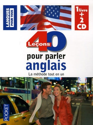 Livrenpoche : Coffret 40 leçons parler l'anglais livre + 2cd - Michel Marcheteau - Livre