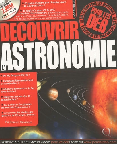 Livrenpoche : Découvrir l'astronomie - Damien Devismes - Livre