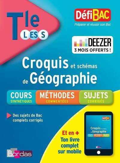 Livrenpoche : Croquis de géographie Terminale L, ES, S - Jean-Yves Pennerath - Livre