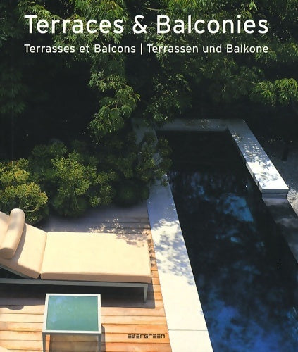 Livrenpoche : Terraces & balconies - Collectif - Livre