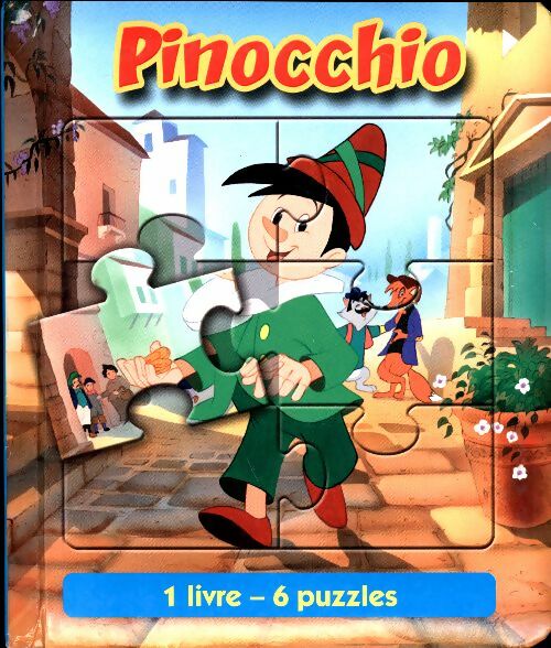 Livrenpoche : Pinocchio 1 livre 6 puzzles - Van Gool - Livre
