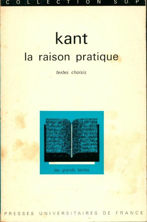 Livrenpoche : La raison pratique - Emmanuel Kant - Livre