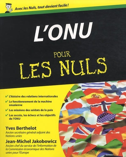 Livrenpoche : L'onu pour les nuls - Yves Berthelot - Livre