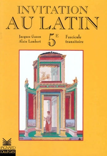 Livrenpoche : Invitation au latin 5e. Fascicule - Gason - Livre