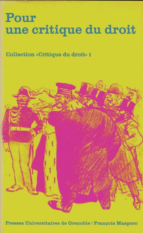 Livrenpoche : Pour une critique du droit - Collectif - Livre
