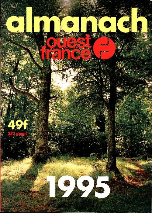 Livrenpoche : Almanach Ouest-France 1995 - Collectif - Livre