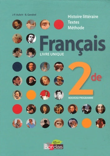 Livrenpoche : Français livre unique Seconde ? manuel de l'élève - François Benhamou - Livre