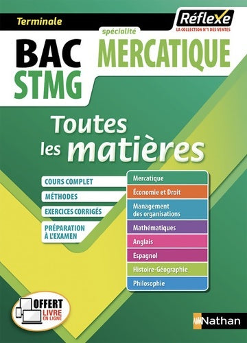 Livrenpoche : Mercatique - 1re/terminale STMG - toutes les matières - bac 2019 et 2020 (04) - Nancy Baranes - Livre