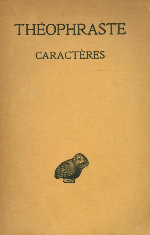 Livrenpoche : Caractères - Théophraste - Livre