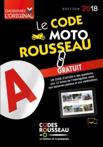 Livrenpoche : Code Rousseau moto 2018 - Collectif - Livre