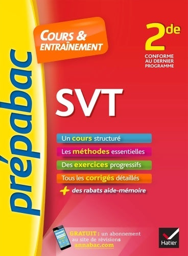Livrenpoche : SVT Seconde. Cours & entraînement - Jocelyne Cialec-Diallo - Livre