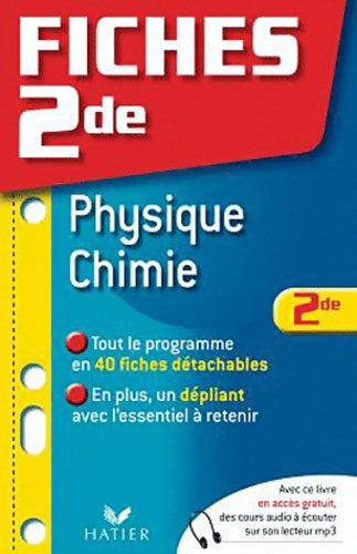 Livrenpoche : Physique-Chimie Seconde - Jean-Michel Gurret - Livre