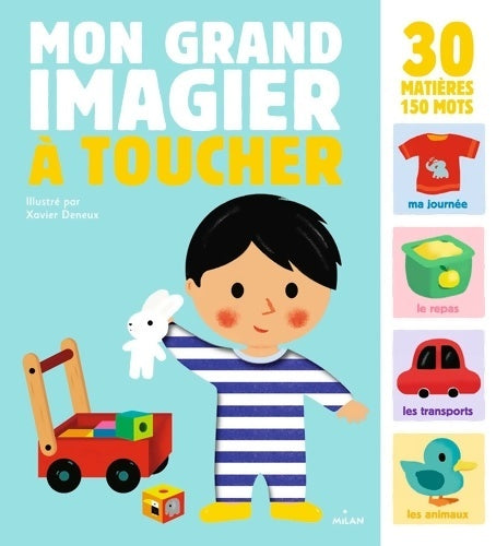 Livrenpoche : Mon grand imagier à toucher - Collectif - Livre