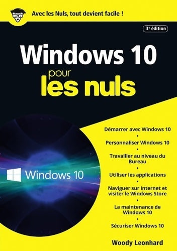 Livrenpoche : Windows 10 pour les nuls - Woody Leonhard - Livre