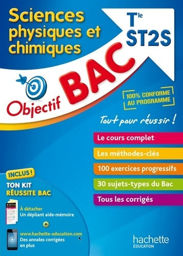 Livrenpoche : Sciences physique et chimiques Terminale ST2S - Jean-Marie Belières - Livre