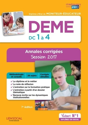 Livrenpoche : DEME épreuves de certification DC 1 a 4 annales corrigées - Michel Billet - Livre