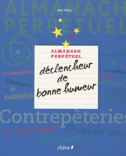 Livrenpoche : Almanach déclencheur de bonne humeur - Jean Veidly - Livre