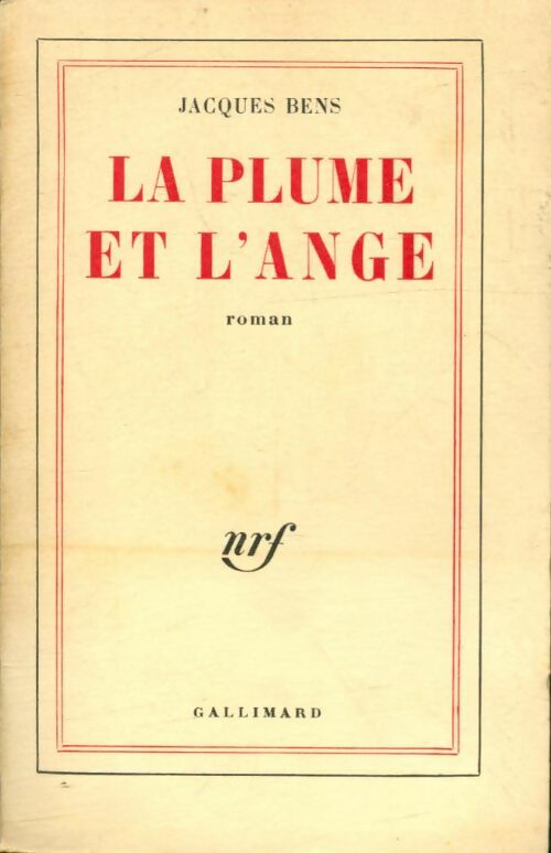 Livrenpoche : La plume et l'ange - Jacques Bens - Livre