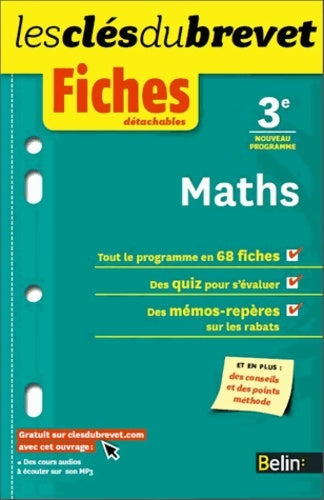Livrenpoche : Maths 3e - Collectif - Livre