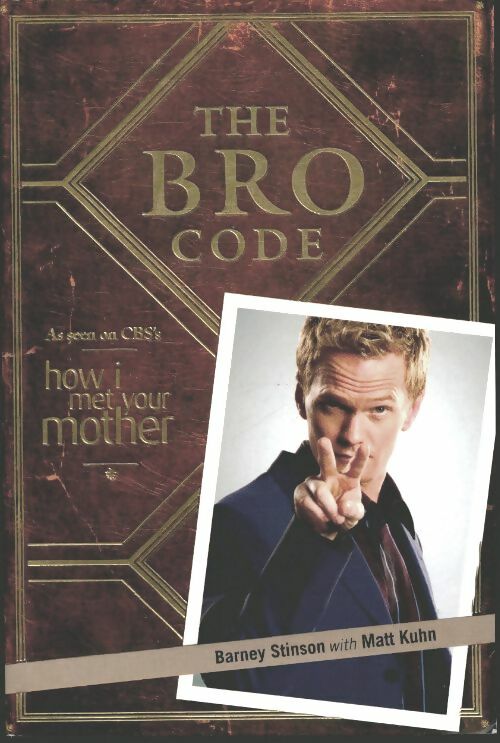 Livrenpoche : The bro code - Barney Stinson - Livre