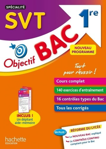 Livrenpoche : Objectif bac spécialité SVT 1re - Madame Laëtitia Lefèvre - Livre