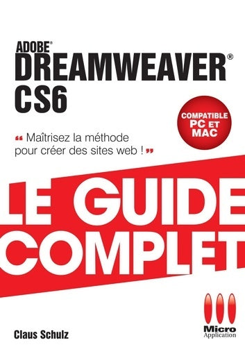 Livrenpoche : Guide complet dreamweaver cs6 - Claud Schulz - Livre