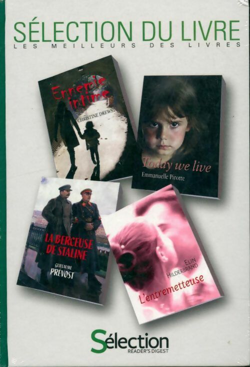 Livrenpoche : Ennemie intime / today we live / La berceuse de Staline / L'entremetteuse - Collectif - Livre