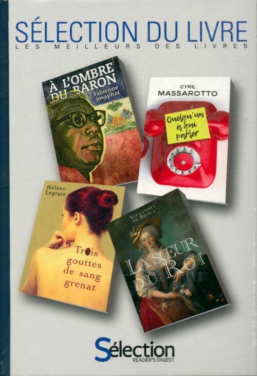 Livrenpoche : A l'ombre du baron / Quelqu'un à qui parler / Trois gouttes de sang grenat / La soeur du roi - Collectif - Livre