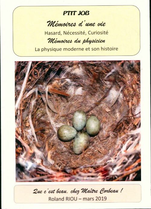 Livrenpoche : Mémoires d'une vie - Roland Riou - Livre