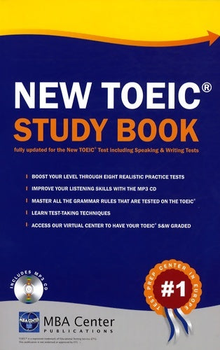 Livrenpoche : New TOEIC study book - MBA Center - Livre