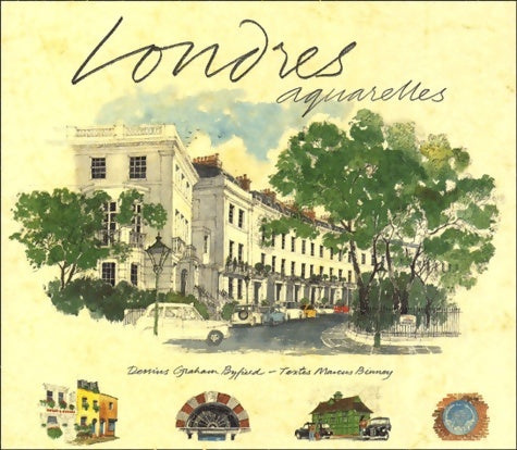 Livrenpoche : Londres aquarelles - Marcus Binney - Livre