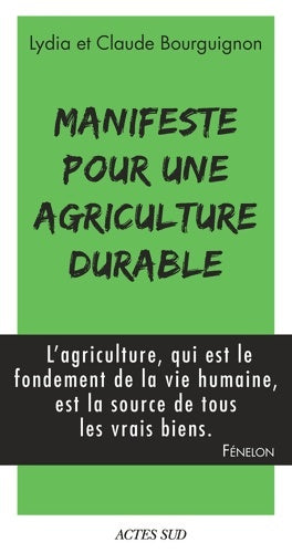 Livrenpoche : Manifeste pour une agriculture durable - Claude Bourguignon - Livre