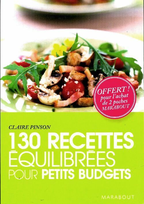 Livrenpoche : Menus petits budgets - Claire Pinson - Livre