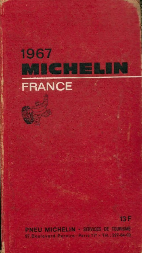 Livrenpoche : Guide Michelin France 1967 - Collectif - Livre