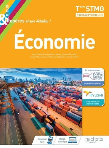 Livrenpoche : Économie terminale STMG 2020. Livre élève - Anas Khaneboubi - Livre