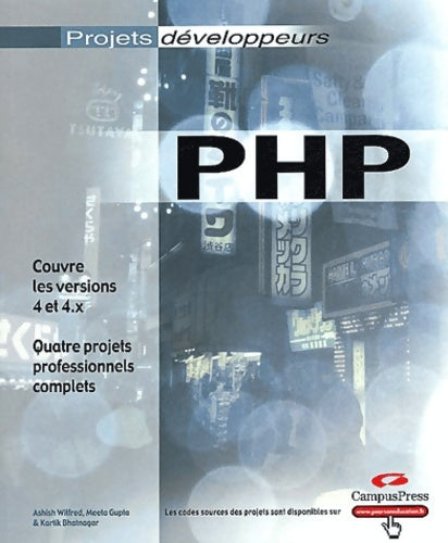 Livrenpoche : PHP 4 - Ashish Wilfred - Livre
