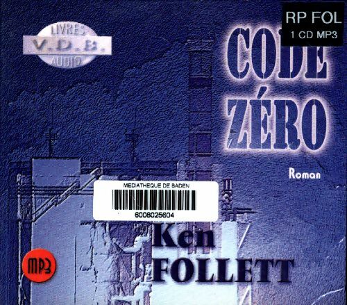 Livrenpoche : Code zéro - Ken Follett - Livre