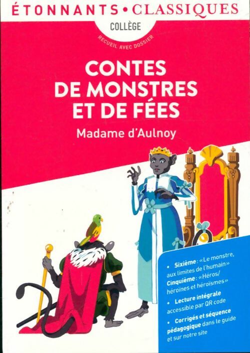 Livrenpoche : Contes de monstres et de fées - Madame D'aulnoy - Livre