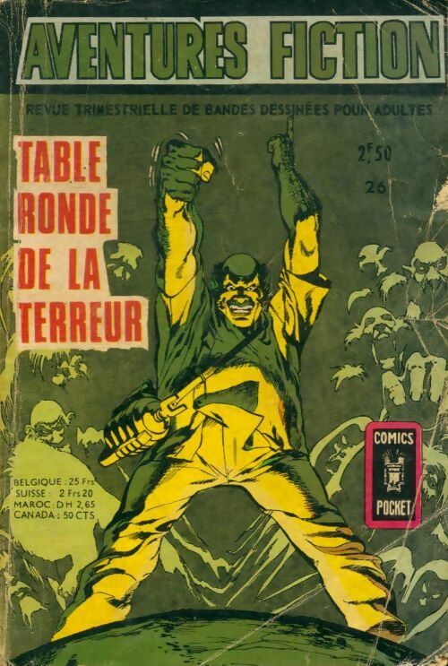 Livrenpoche : Aventures fiction n°26 : Table ronde de la terreur - Collectif - Livre