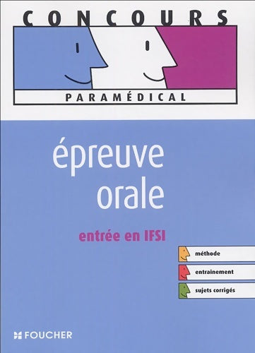 Livrenpoche : épreuve orale Entrée en IFSI (ancienne édition) - Marie Péan - Livre